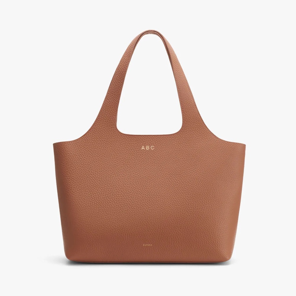 Cuyana System Tote 16” Caramel